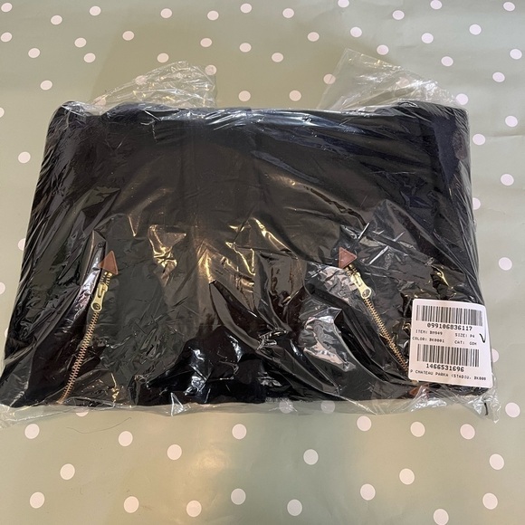 J. Crew New chateau parka Italian stadium-cloth coat BM948 Black 6 - Picture 13 of 13